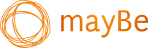 mayBe logo